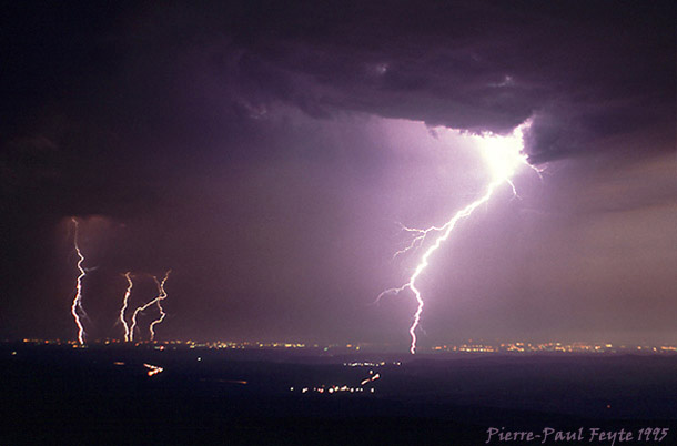 Orages , eclairs et foudre , Pierre-Paul Feyte  , photo3