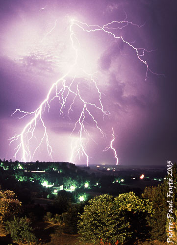 Orages , eclairs et foudre , Pierre-Paul Feyte  , photo6