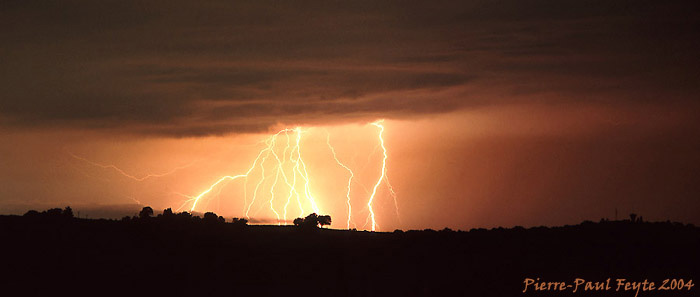 Orages , eclairs et foudre , Pierre-Paul Feyte  , photo9