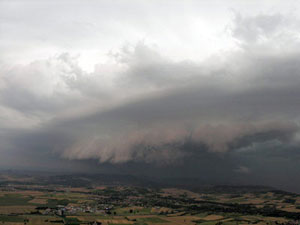Bel orage du 27 juillet 2006 à Clermont-ferrand