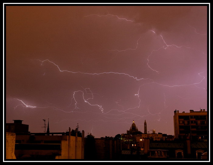 Orages , eclairs et foudre ,  Etienne Sauvagere , photo4