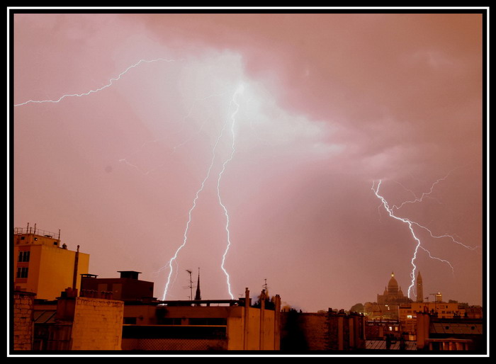 Orages , eclairs et foudre ,  Etienne Sauvagere , photo5