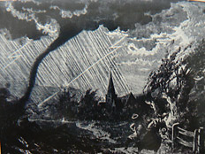 Gravure tornade